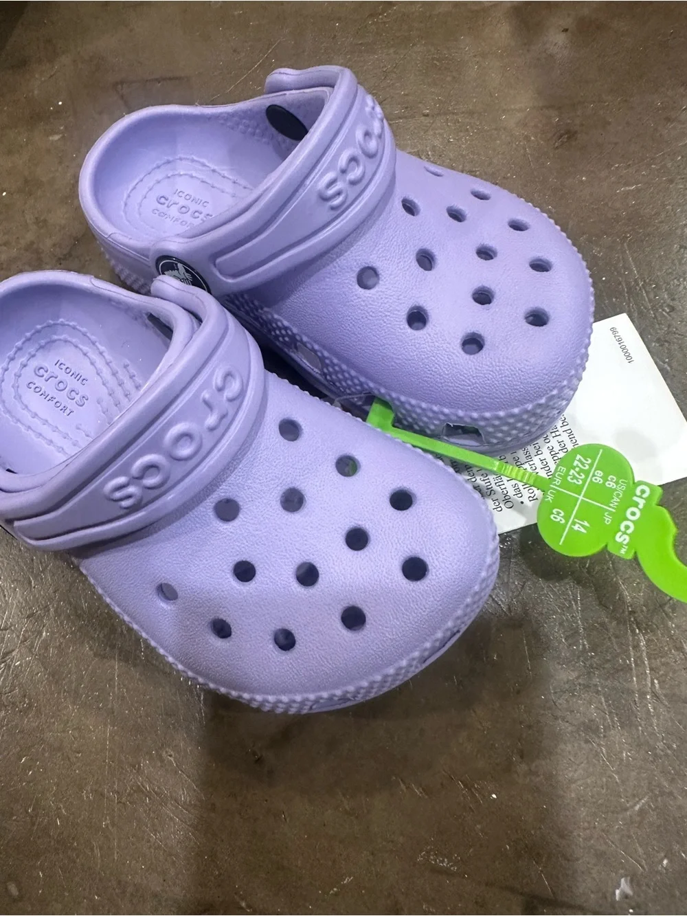 NWT Toddler Crocs Classic Clog size 6
